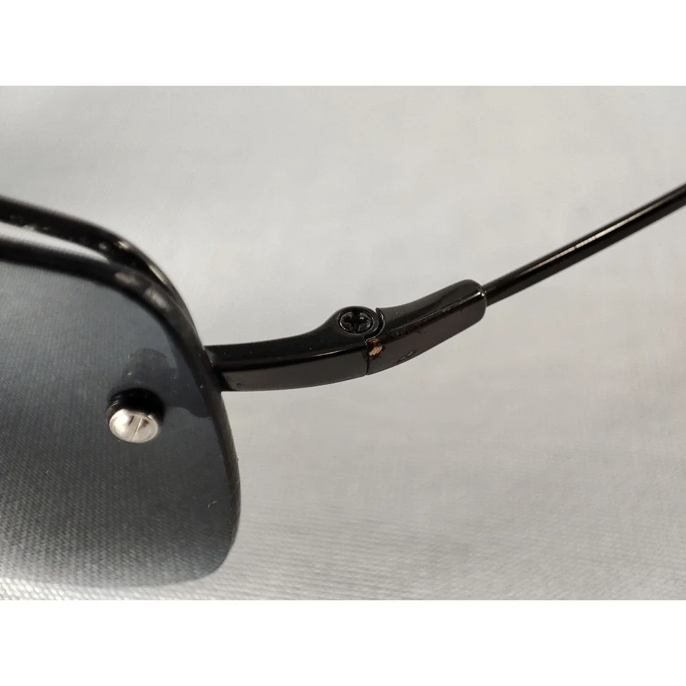 Maui Jim MJ-351-02 Flexon Gunmetal Rimless‎ Polarized Sunglasses Japan
